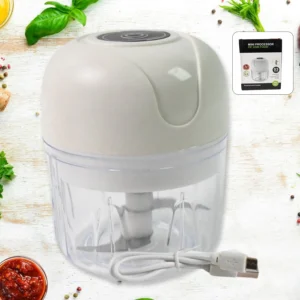 ⚡️ Wireless USB Rechargeable Mini Electric Vegetable Chopper ✨ (250 ML)