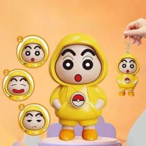 ✨ Magic Face-Changing Doll Keychain 🧸🔄